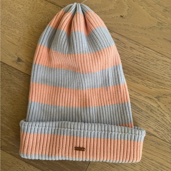 Free People Womens Beanie Striped Hat - Picture 1 of 2